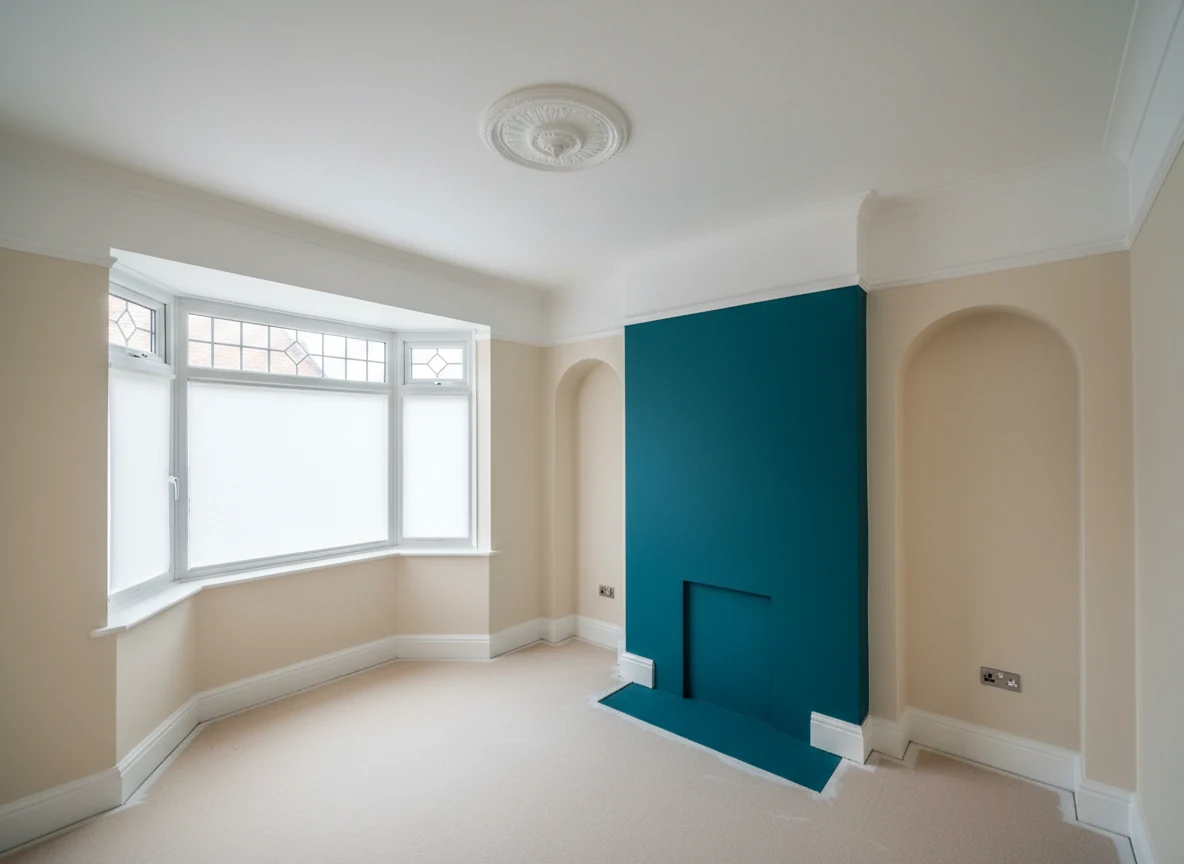 Dining room painters at work in Aylesbury