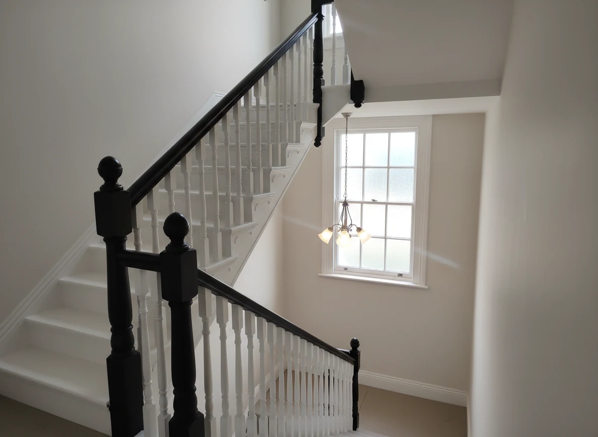 Staircase painting in Aylesbury by Aylesbury Decorators