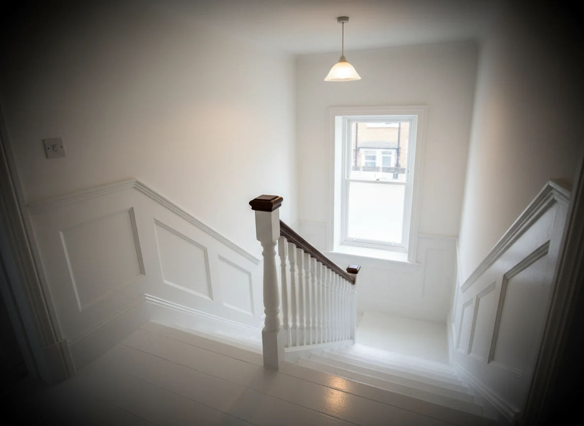 Staircase painting work in Aylesbury by Aylesbury Decorators